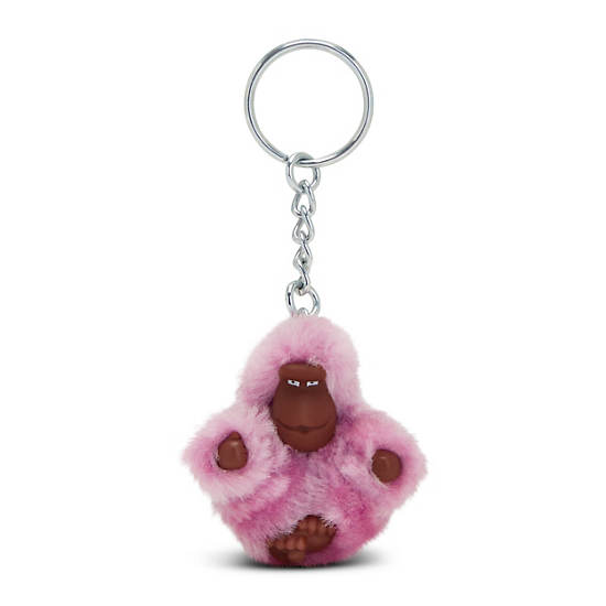 Kipling Sven Extra Small Monkey Keychain Accessories Festive Purple | AU 1985GS